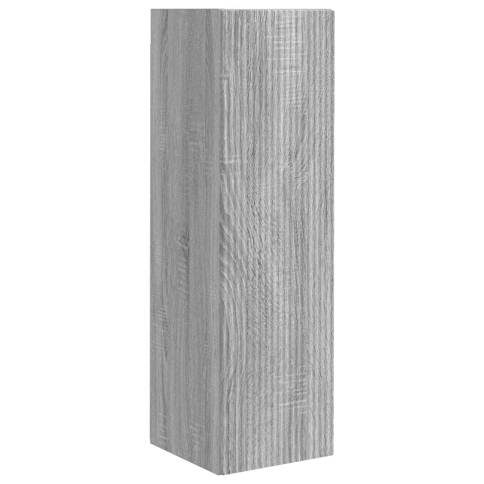 Set mobile TV 3 pcs Grigio Sonoma Legno multistrato