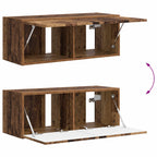Set mobile TV 3 pcs Legno vecchio Legno multistrato
