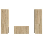 Set mobile TV 5 pcs Rovere Sonoma Legno multistrato