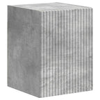 Set mobile TV 5 pcs Grigio cemento Legno multistrato
