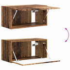 Set mobile TV 4 pcs Legno vecchio Legno multistrato