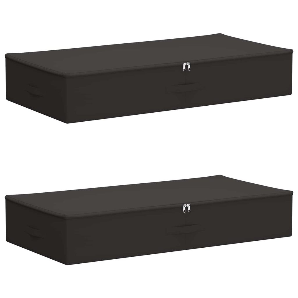 Scatola di Stoccaggio 2 pcs Antracite 100 x 50 x 18 cm