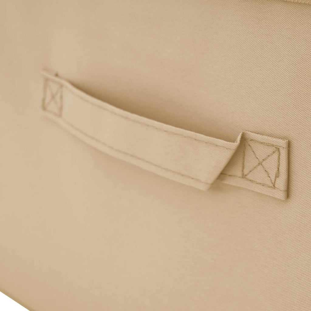 Scatola di Stoccaggio 24 pcs Crema 43 x 34 x 23 cm