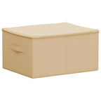 Scatola di Stoccaggio 24 pcs Crema 50 x 30 x 25 cm