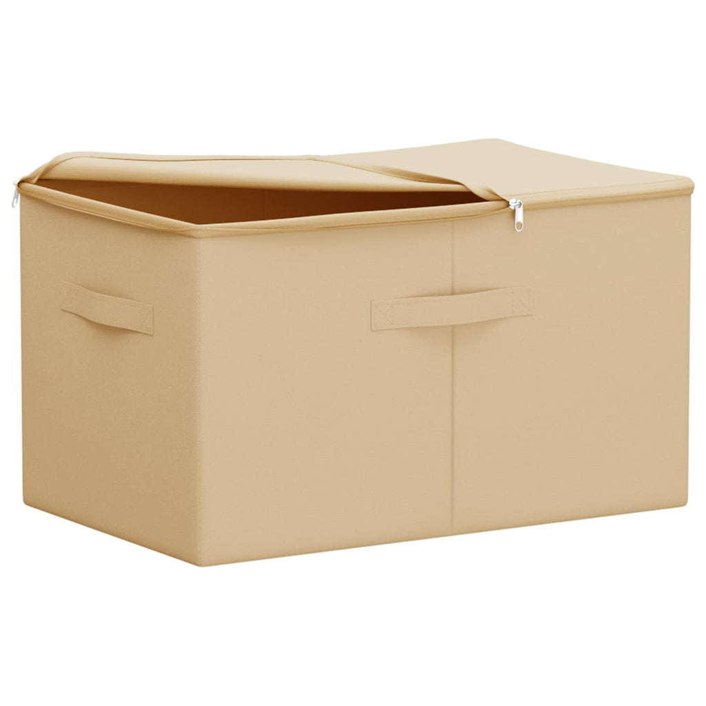 Scatola di Stoccaggio 6 pcs Crema 55 x 35 x 32 cm