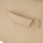 Scatola di Stoccaggio 2 pcs Crema 60 x 43 x 35 cm