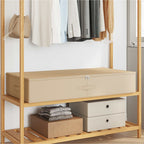 Scatola di Stoccaggio 2 pcs Crema 90 x 48 x 15 cm