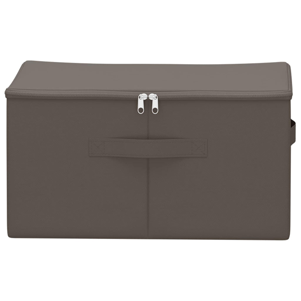 Scatola di Stoccaggio 24 pcs Grigio 50 x 30 x 25 cm
