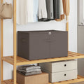 Scatola di Stoccaggio 2 pcs Grigio 55 x 35 x 32 cm