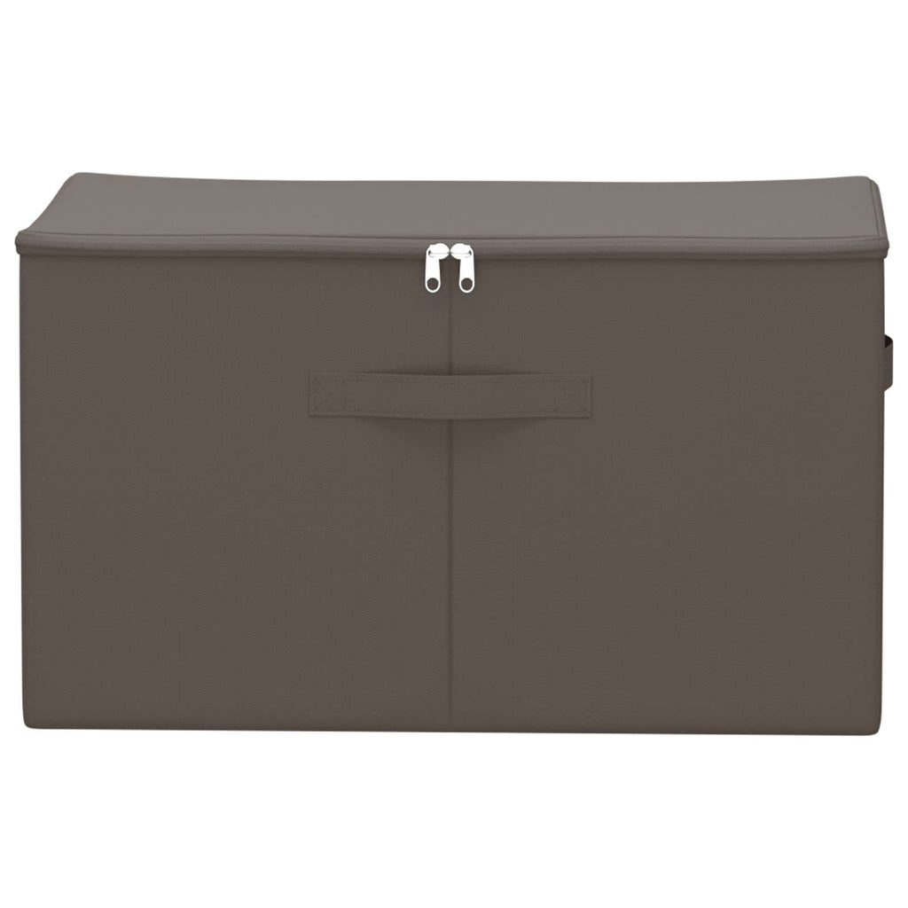 Scatola di Stoccaggio 2 pcs Grigio 60 x 43 x 35 cm