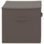 Scatola di Stoccaggio 2 pcs Grigio 60 x 43 x 35 cm