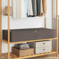 Scatola di Stoccaggio 2 pcs Grigio 100 x 50 x 18 cm