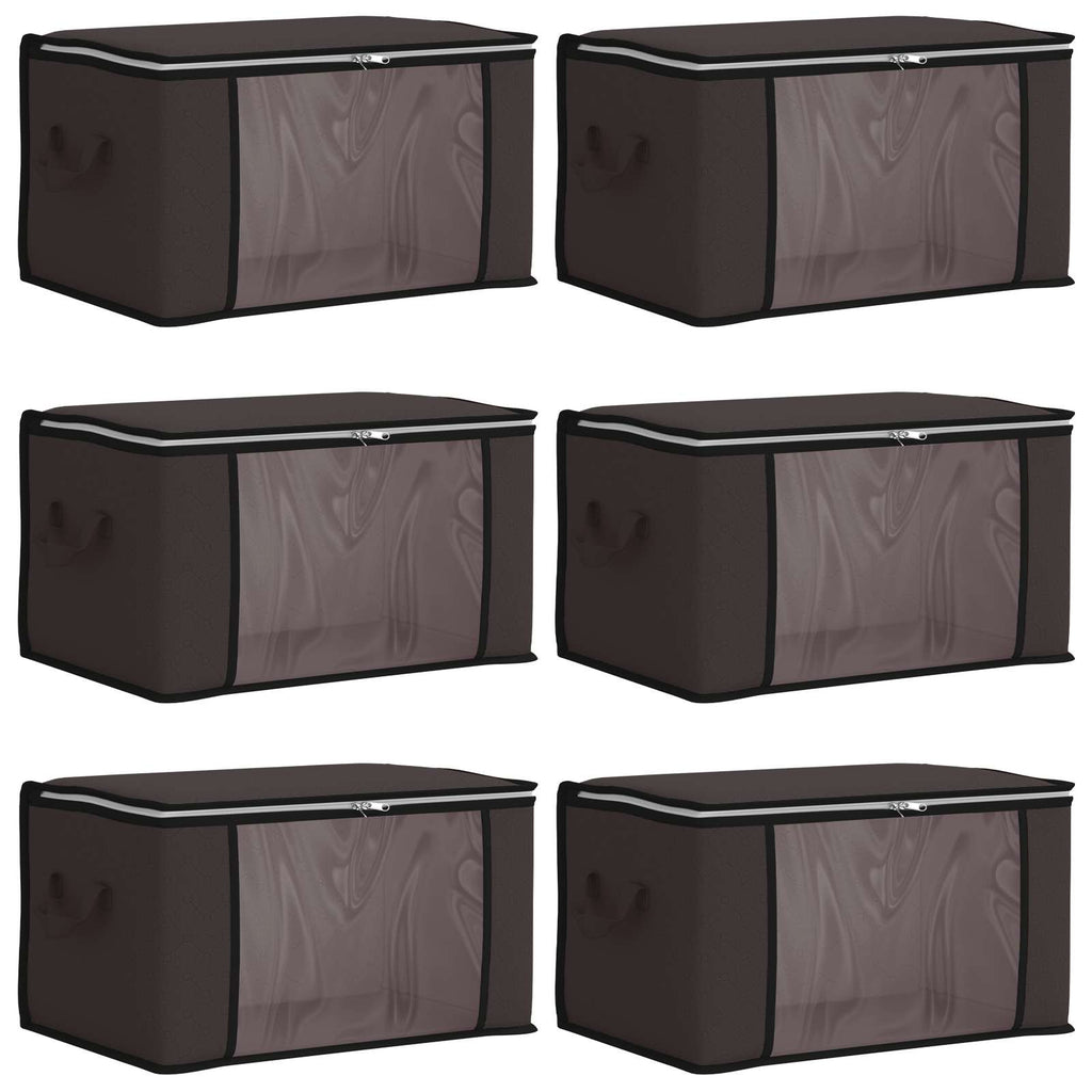 Scatola di stoccaggio con finestra laterale trasparente 6 pcs