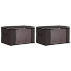 Scatola di stoccaggio con finestra laterale trasparente 2 pcs