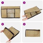 Scatola di stoccaggio con finestra laterale trasparente 6 pcs