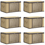 Scatola di stoccaggio con finestra laterale trasparente 6 pcs