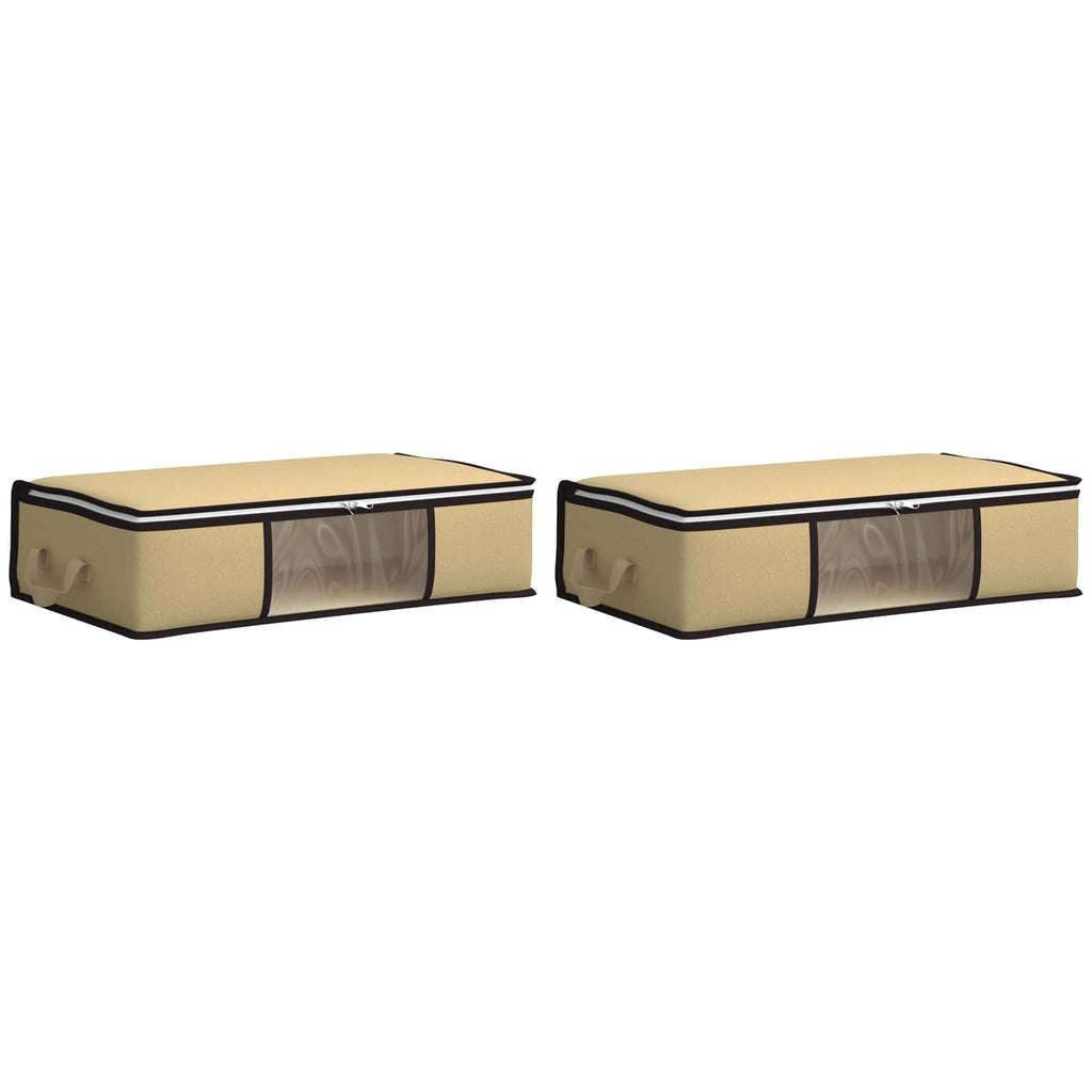 Scatola di stoccaggio con finestra laterale trasparente 2 pcs