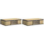 Scatola di stoccaggio con finestra laterale trasparente 2 pcs