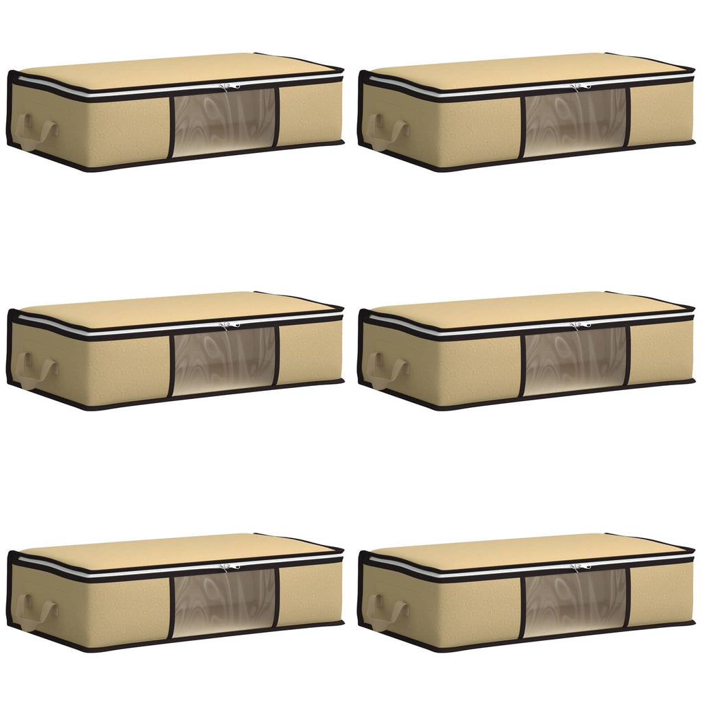 Scatola di stoccaggio con finestra laterale trasparente 6 pcs