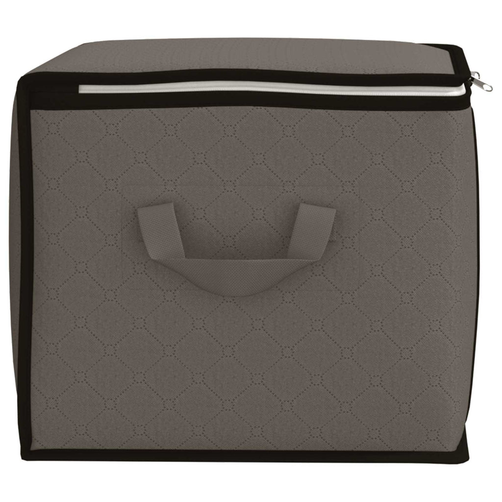 Scatola di stoccaggio con finestra laterale trasparente Grigio