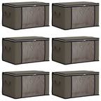 Scatola di stoccaggio con finestra laterale trasparente 6 pcs