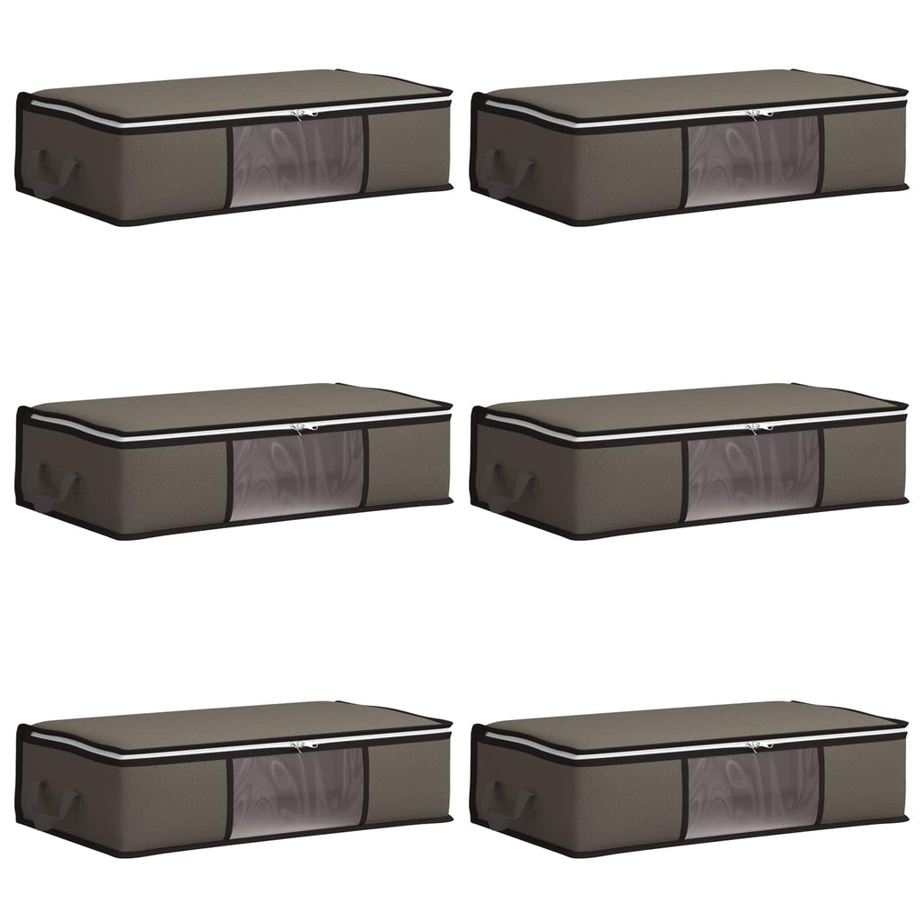 Scatola di stoccaggio con finestra laterale trasparente 6 pcs