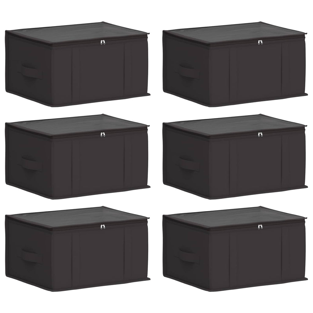 Scatola di stoccaggio con finestra trasparente in alto 6 pcs