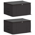 Scatola di stoccaggio con finestra trasparente in alto 2 pcs