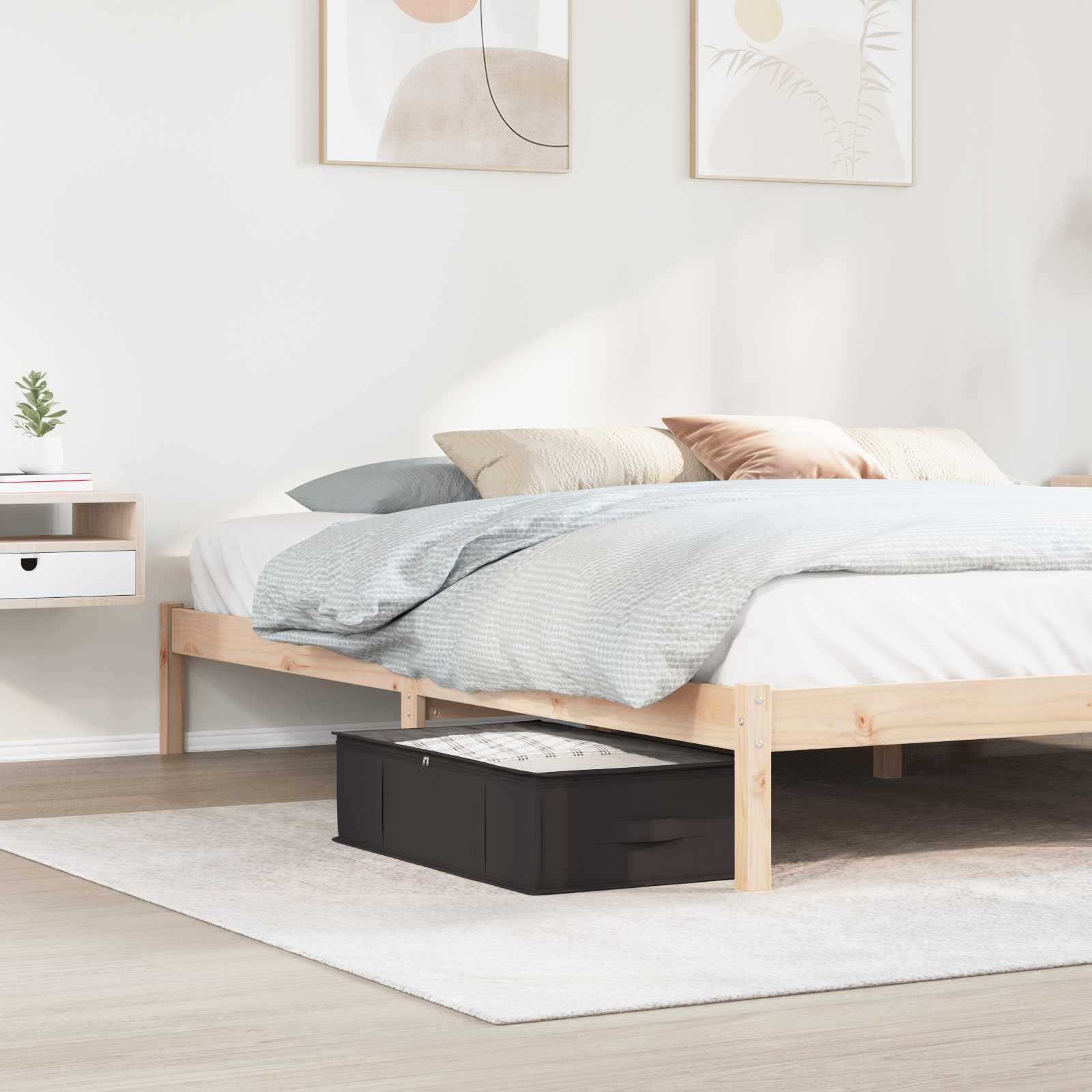 Scatola di stoccaggio con finestra trasparente in alto 2 pcs