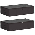 Scatola di stoccaggio con finestra trasparente in alto 2 pcs