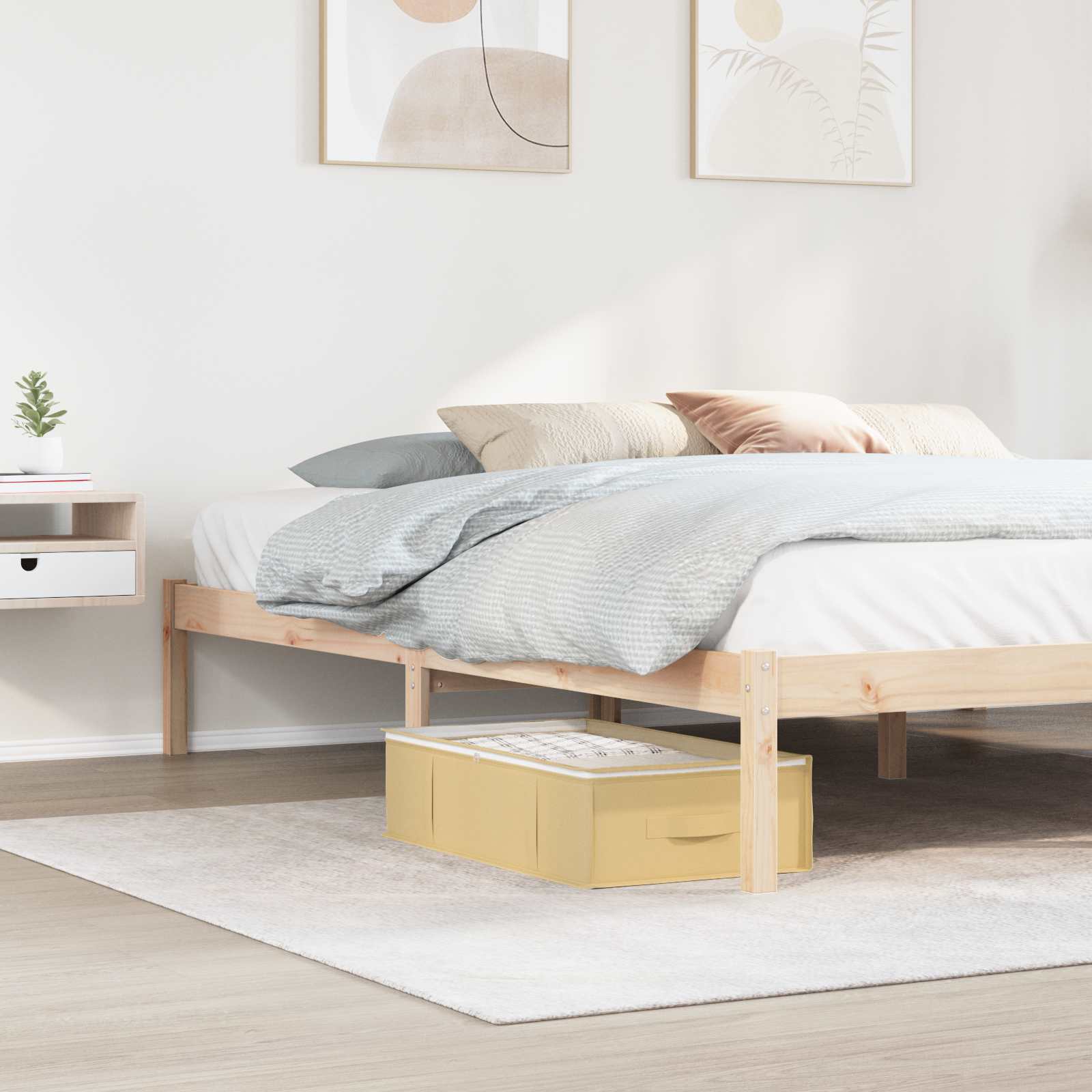 Scatola di stoccaggio con finestra trasparente in alto 2 pcs