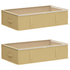 Scatola di stoccaggio con finestra trasparente in alto 2 pcs