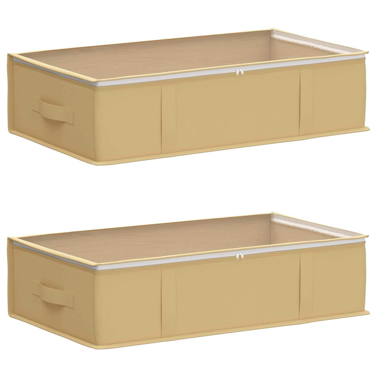 Scatola di stoccaggio con finestra trasparente in alto 2 pcs