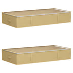 Scatola di stoccaggio con finestra trasparente in alto 2 pcs