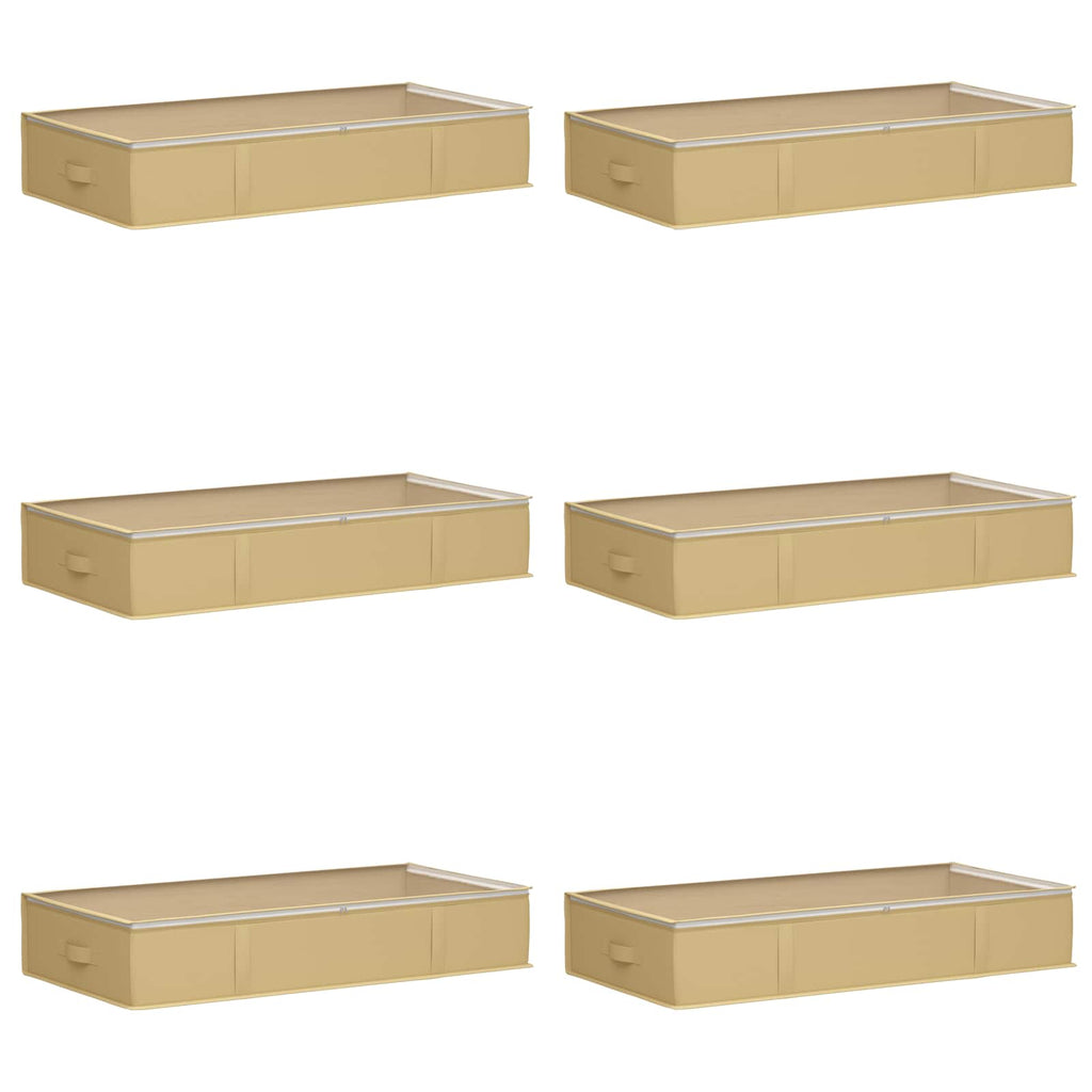 Scatola di stoccaggio con finestra trasparente in alto 6 pcs