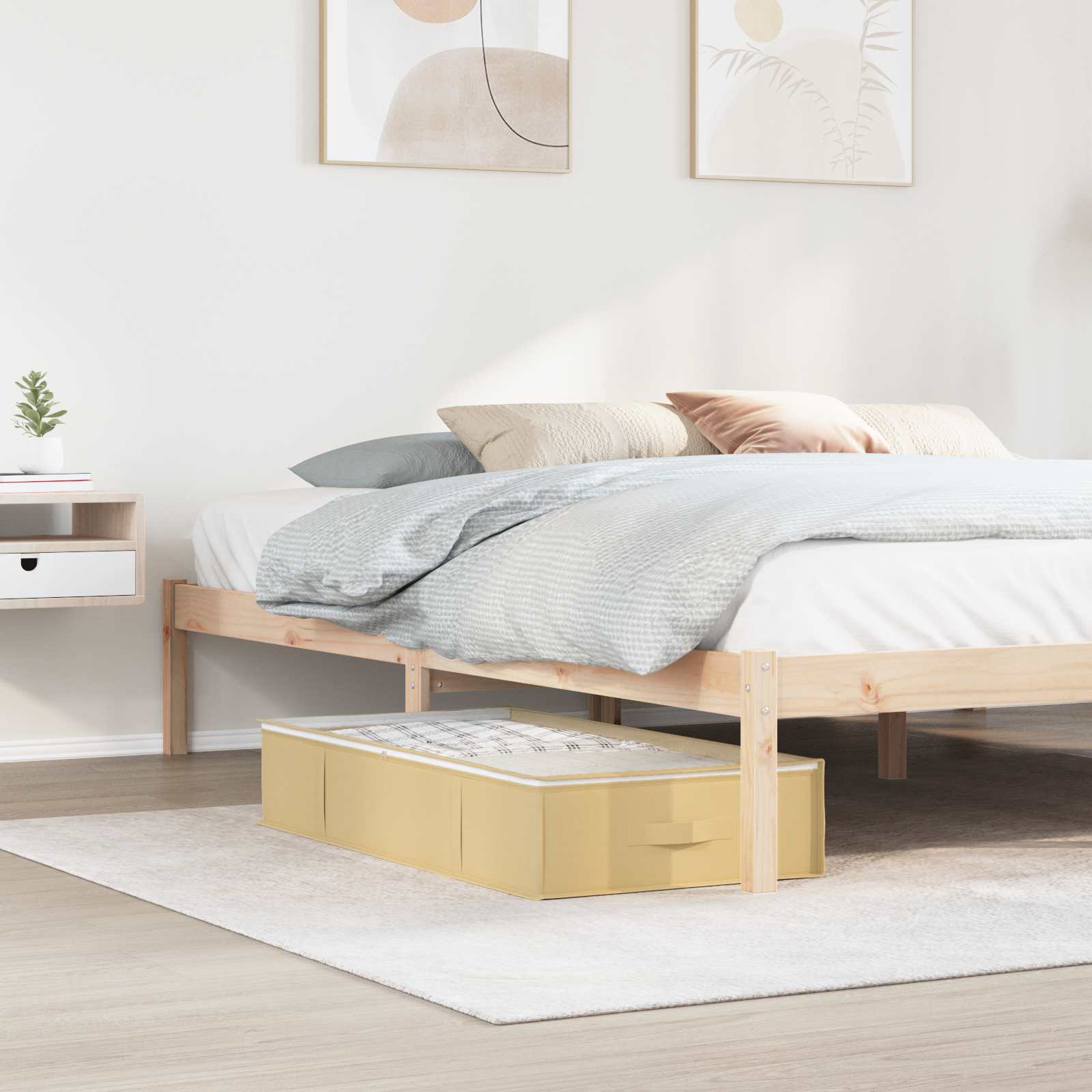 Scatola di stoccaggio con finestra trasparente in alto 6 pcs