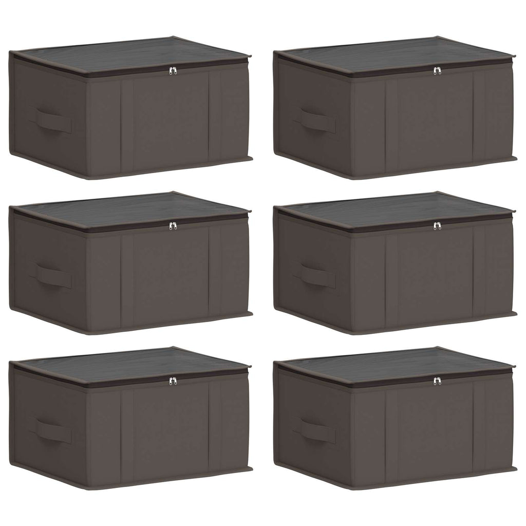 Scatola di stoccaggio con finestra trasparente in alto 6 pcs