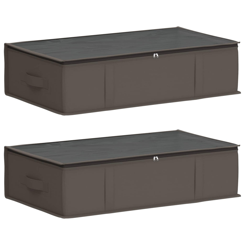 Scatola di stoccaggio con finestra trasparente in alto 2 pcs