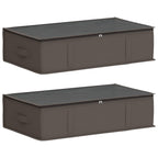 Scatola di stoccaggio con finestra trasparente in alto 2 pcs