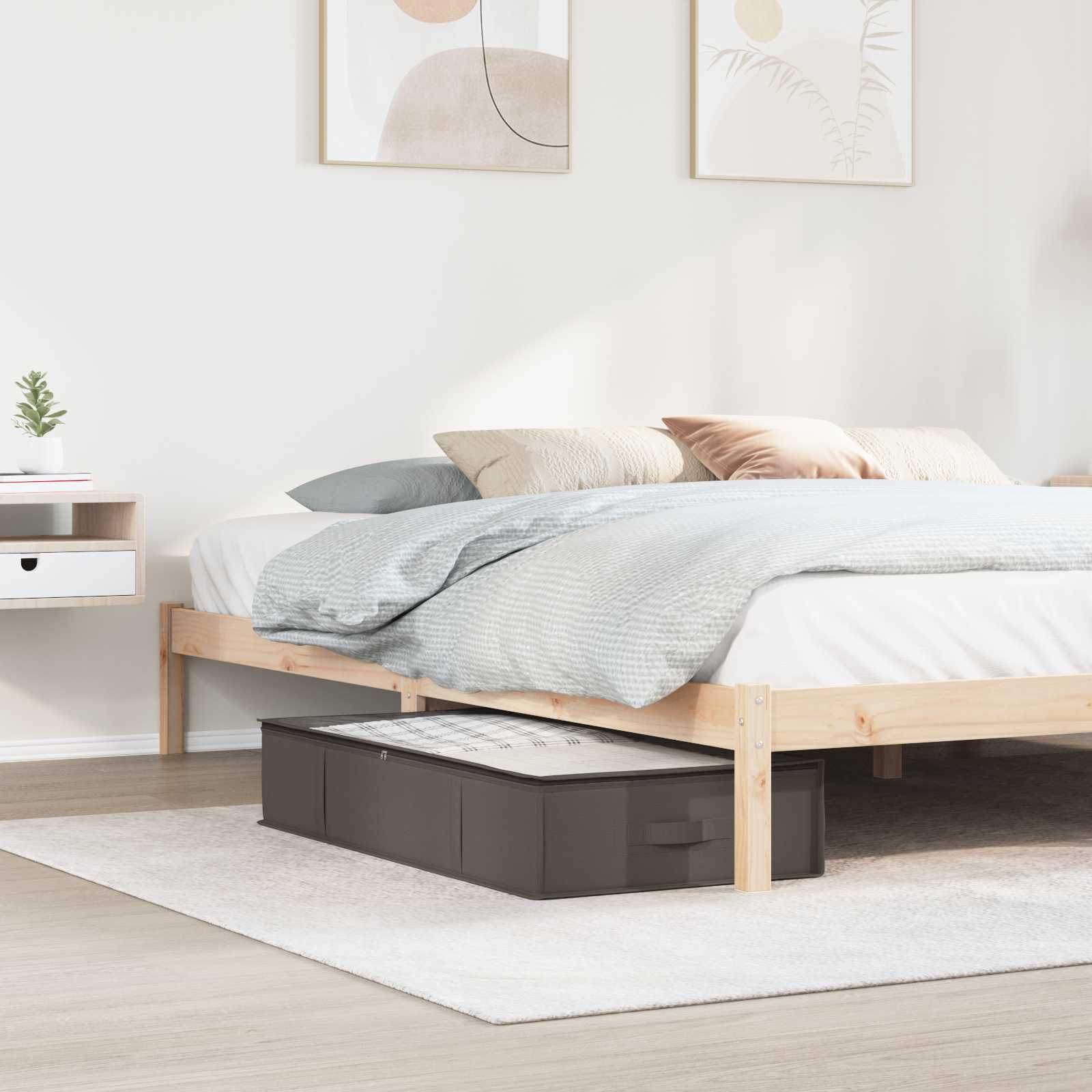 Scatola di stoccaggio con finestra trasparente in alto 2 pcs