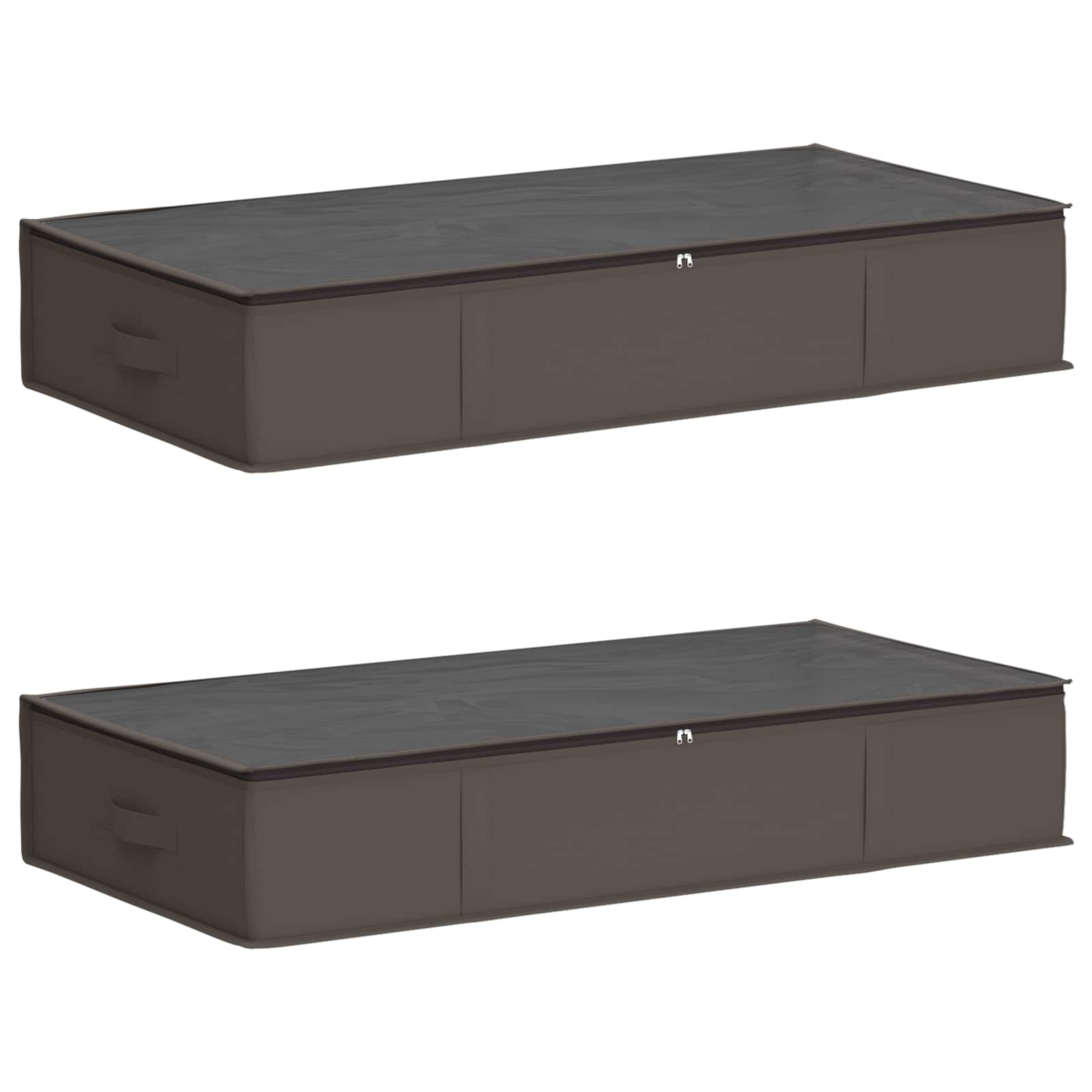 Scatola di stoccaggio con finestra trasparente in alto 2 pcs
