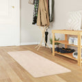 Runner Tappeto MARSA Crema 50 x 200 cm Poliestere e PVC