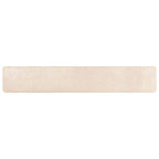 Runner Tappeto MARSA Crema 50 x 250 cm Poliestere e PVC