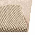 Runner Tappeto MARSA Crema 100 x 100 cm Poliestere e PVC