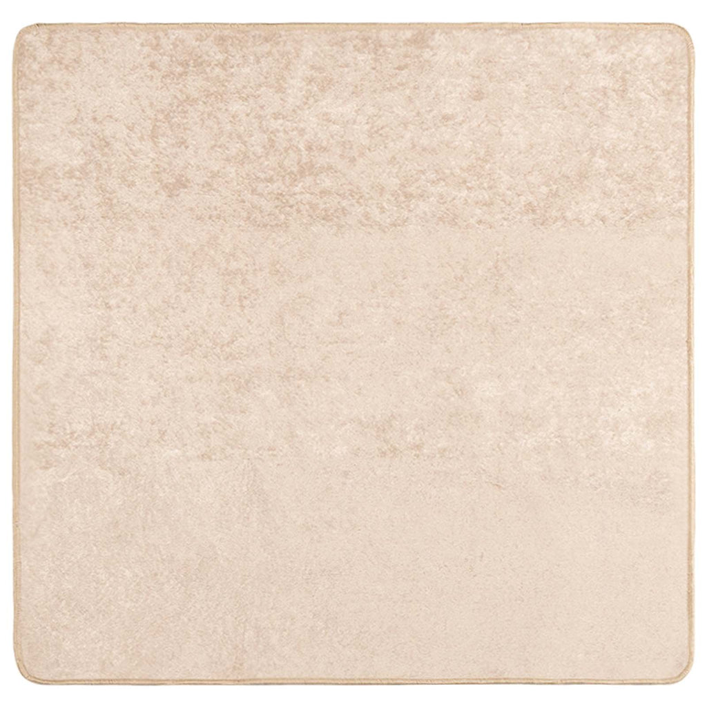 Runner Tappeto MARSA Crema 100 x 100 cm Poliestere e PVC