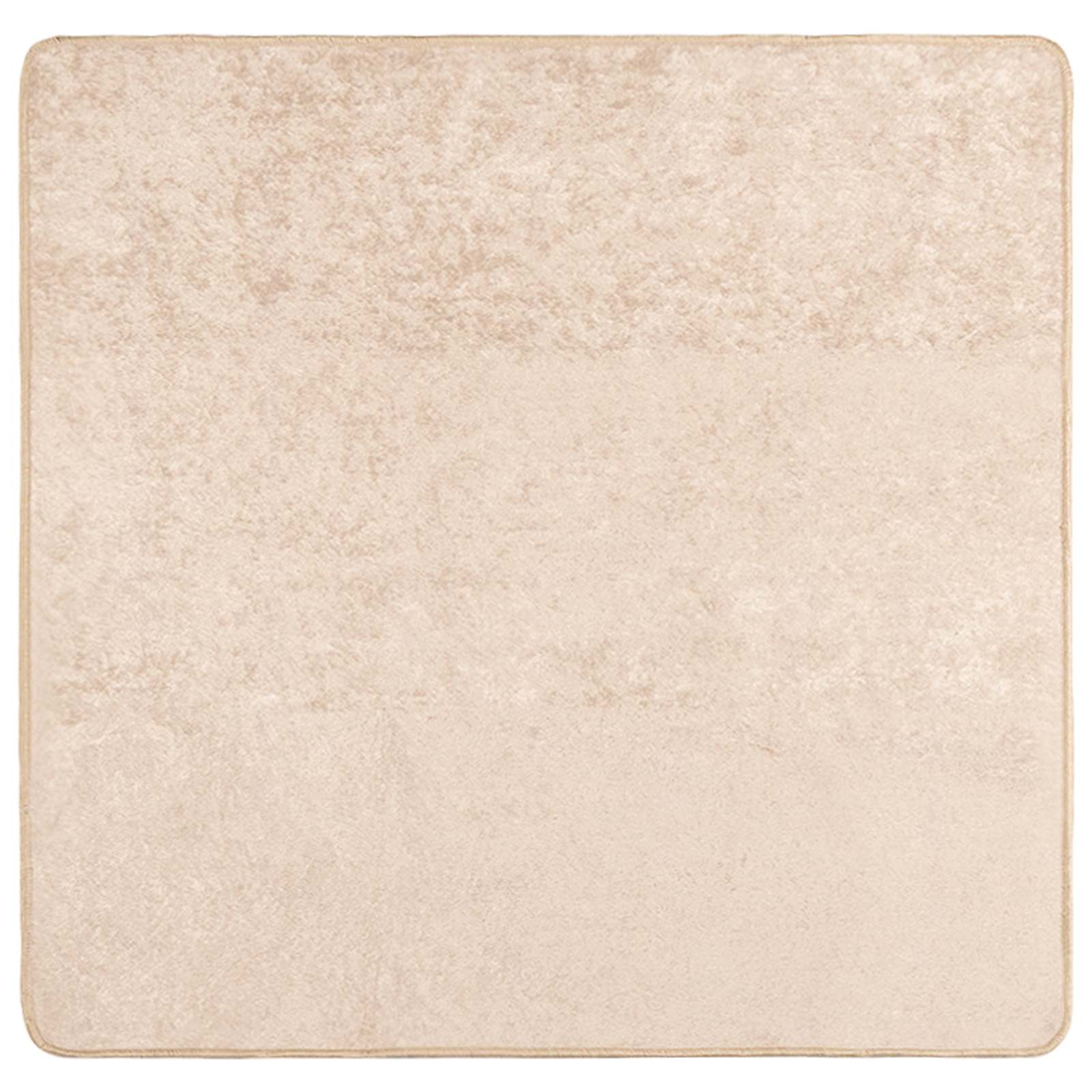 Runner Tappeto MARSA Crema 100 x 100 cm Poliestere e PVC