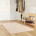 Runner Tappeto MARSA Crema 100 x 200 cm Poliestere e PVC