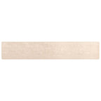 Runner Tappeto MARSA Crema 100 x 450 cm Poliestere e PVC
