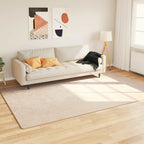 Runner Tappeto MARSA Crema 150 x 230 cm Poliestere e PVC