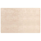 Runner Tappeto MARSA Crema 190 x 300 cm Poliestere e PVC